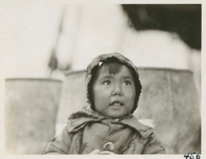 Image: Eskimo [Inuit] girl adopted by Amos Fry